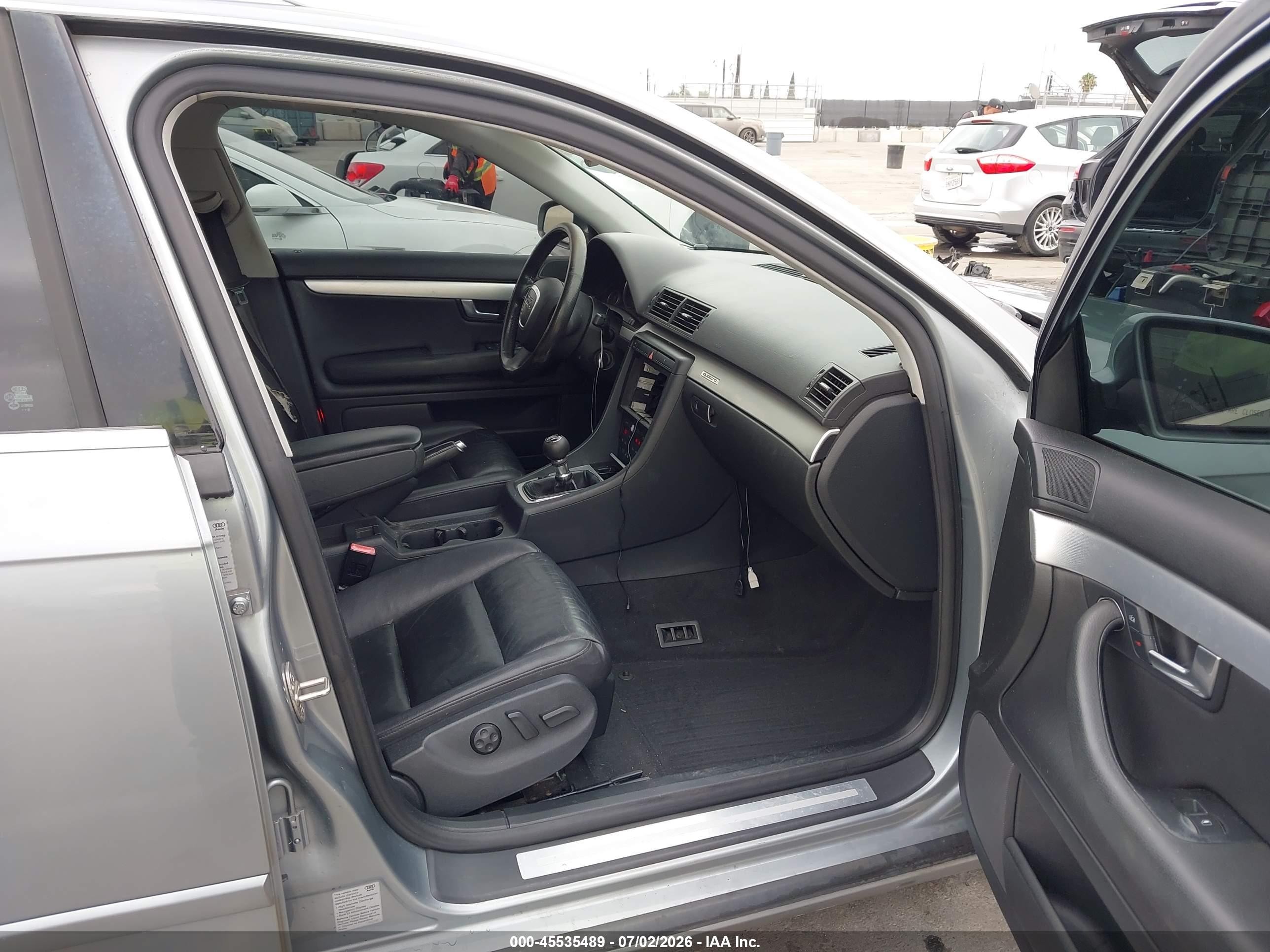 2006 Audi A4 2.0t Avant Gray vin: WAUKF98E16A031026