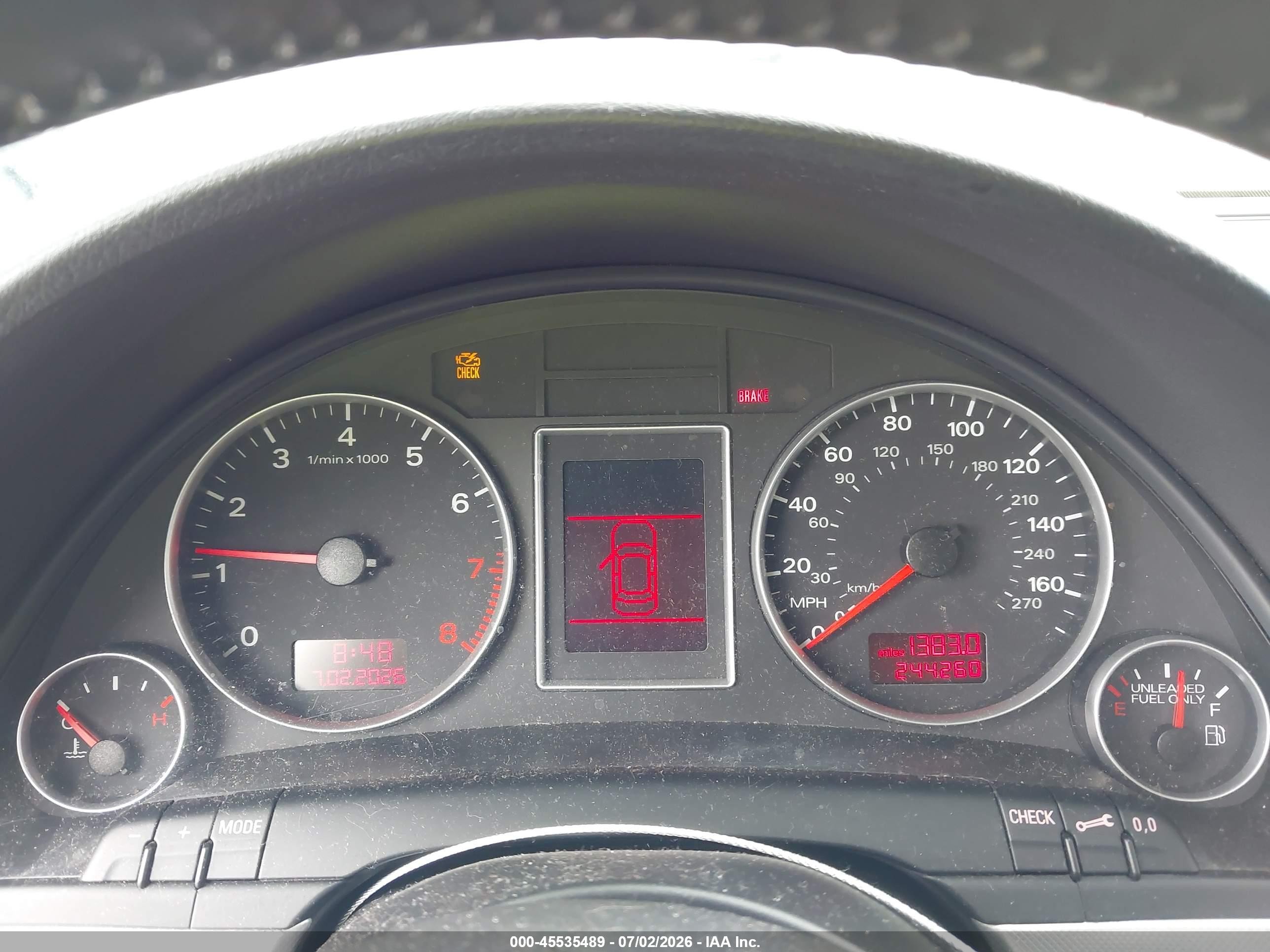 2006 Audi A4 2.0t Avant Gray vin: WAUKF98E16A031026