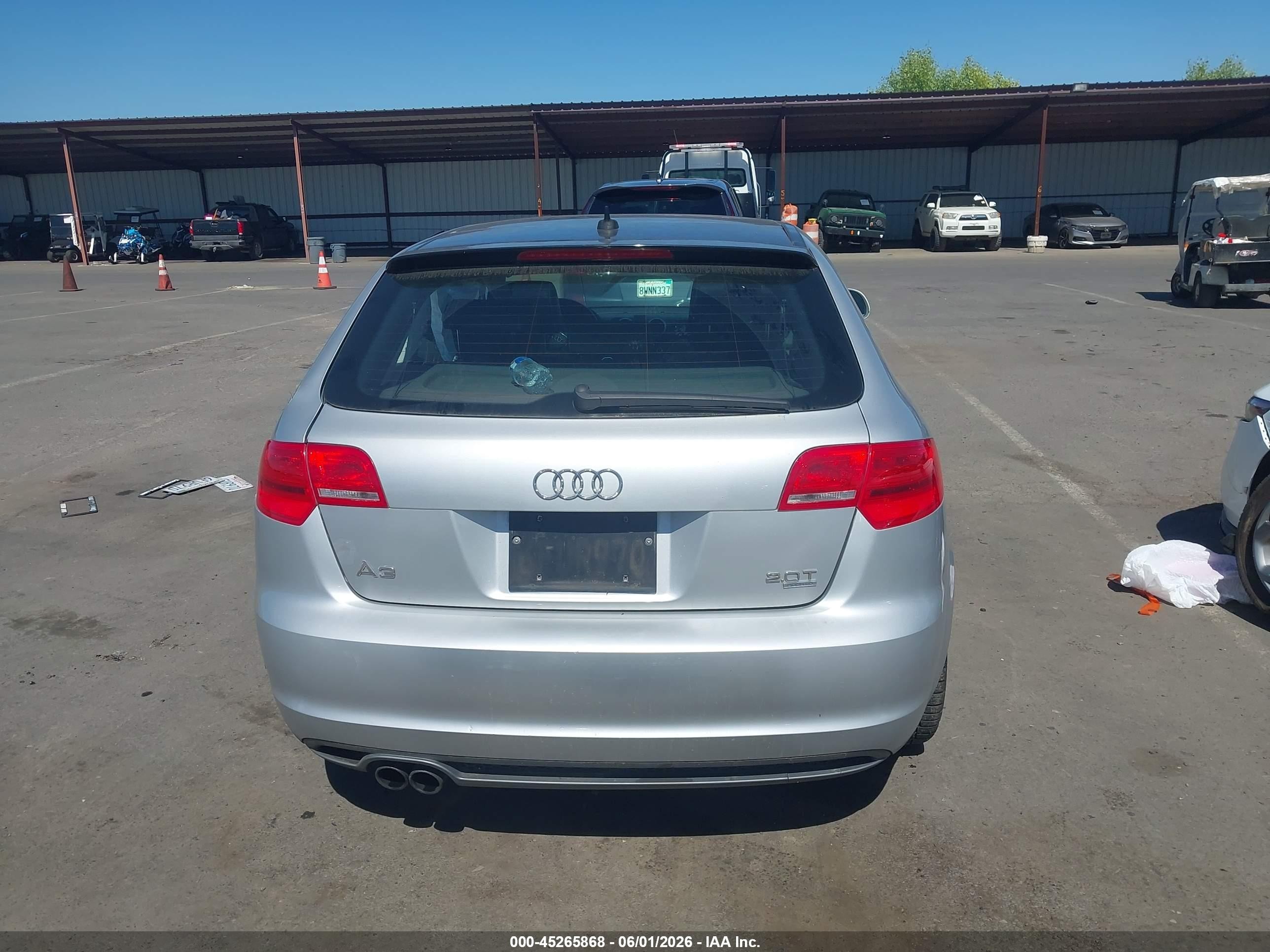 2009 Audi A3 2.0t Silver vin: WAUKF98P39A070643