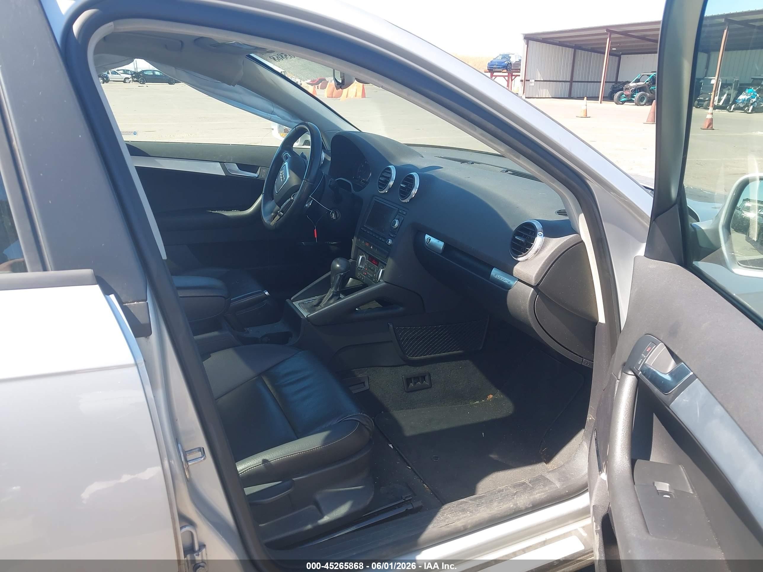 2009 Audi A3 2.0t Silver vin: WAUKF98P39A070643