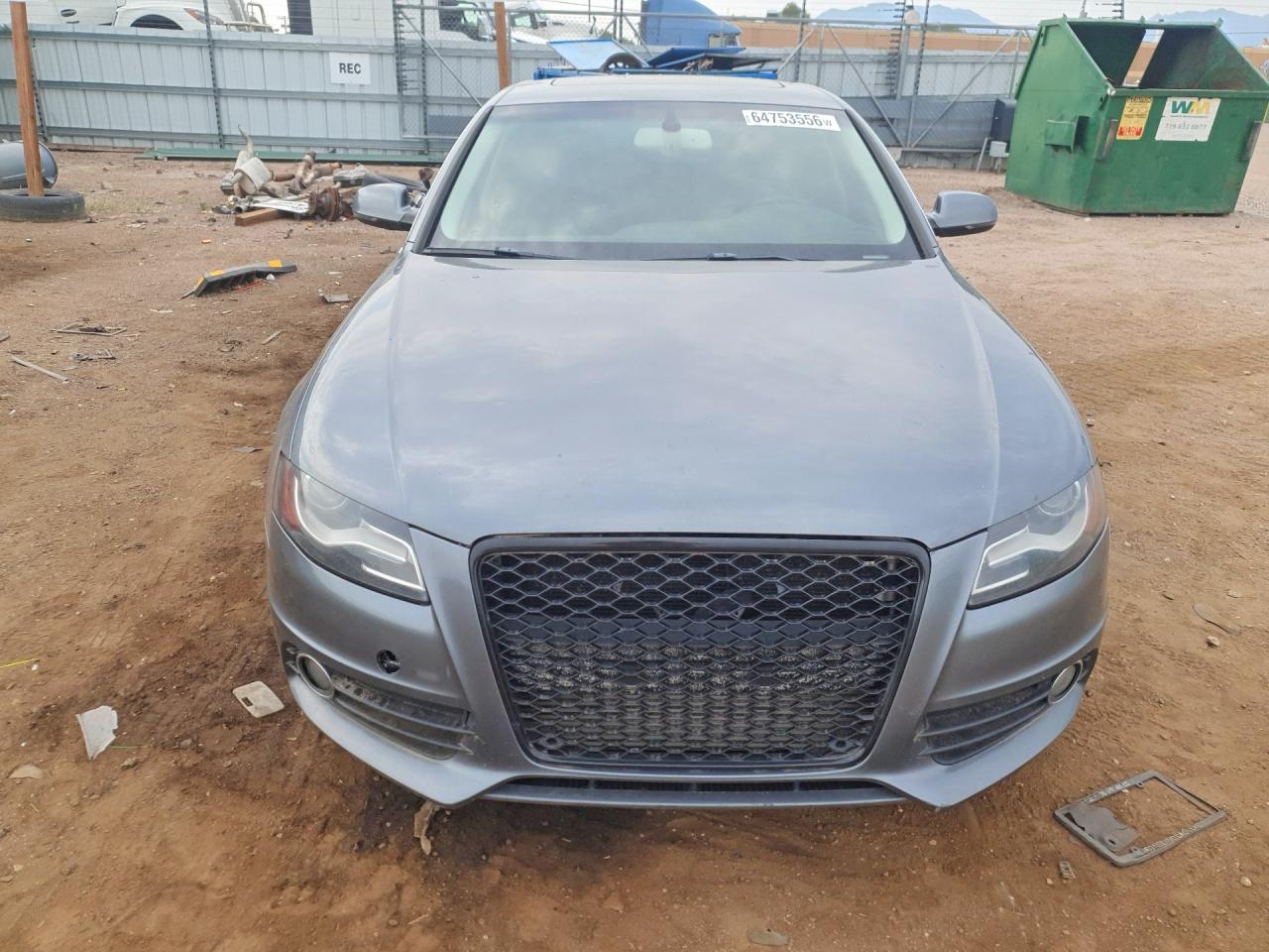2012 Audi A4 Prestige Gray vin: WAUKFAFL0CA018685