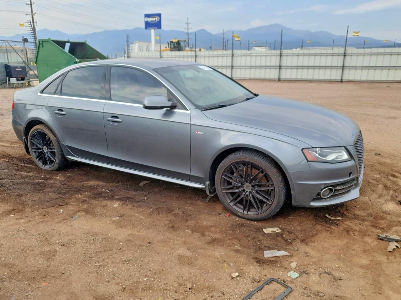 2012 Audi A4 Prestige Gray vin: WAUKFAFL0CA018685
