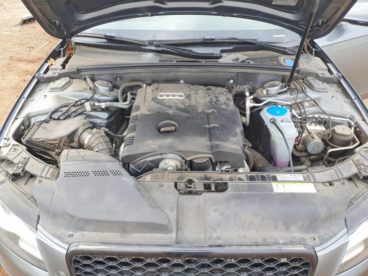 2012 Audi A4 Prestige Gray vin: WAUKFAFL0CA018685