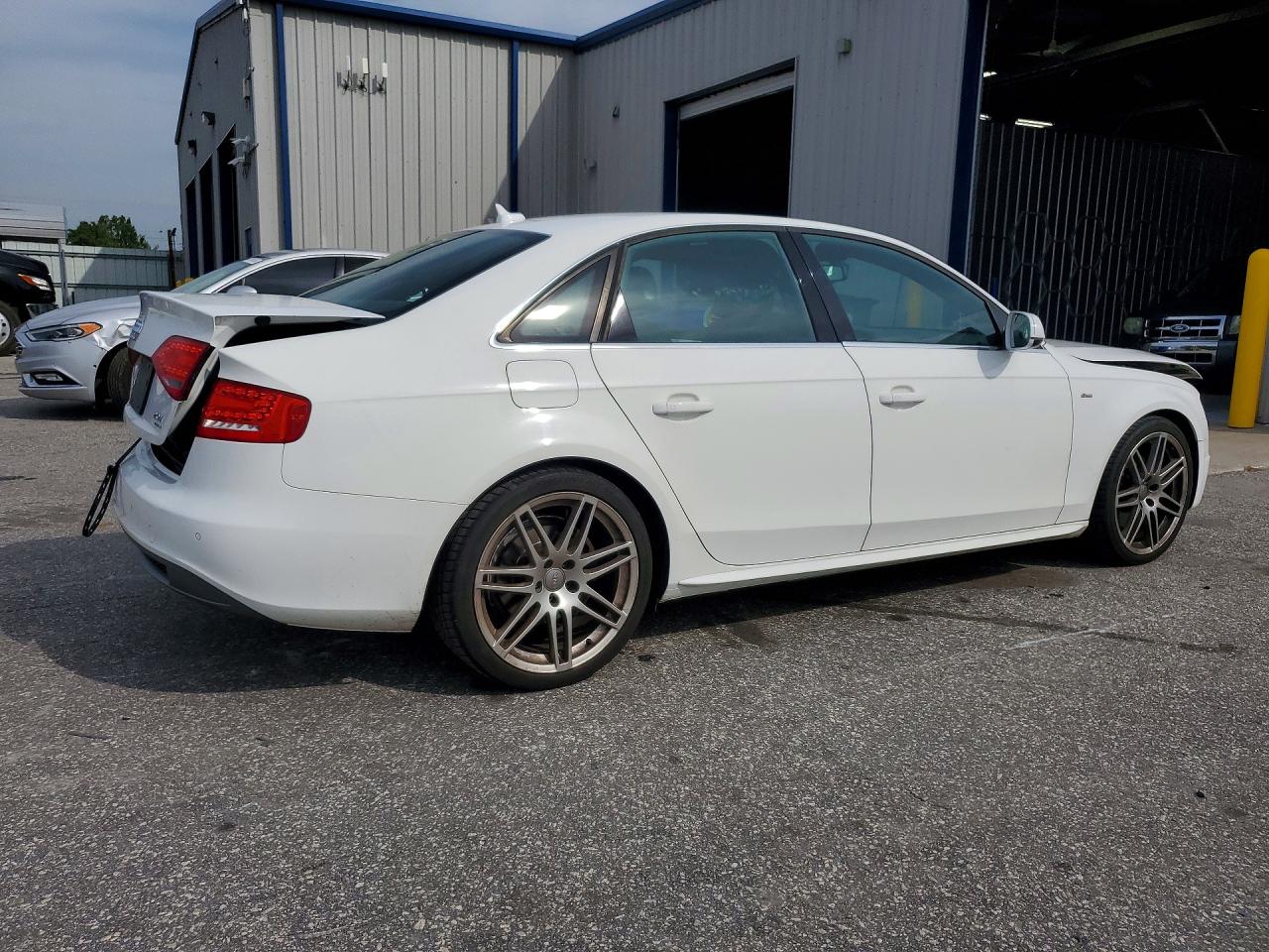2010 Audi A4 Prestige White vin: WAUKFAFL4AN013530