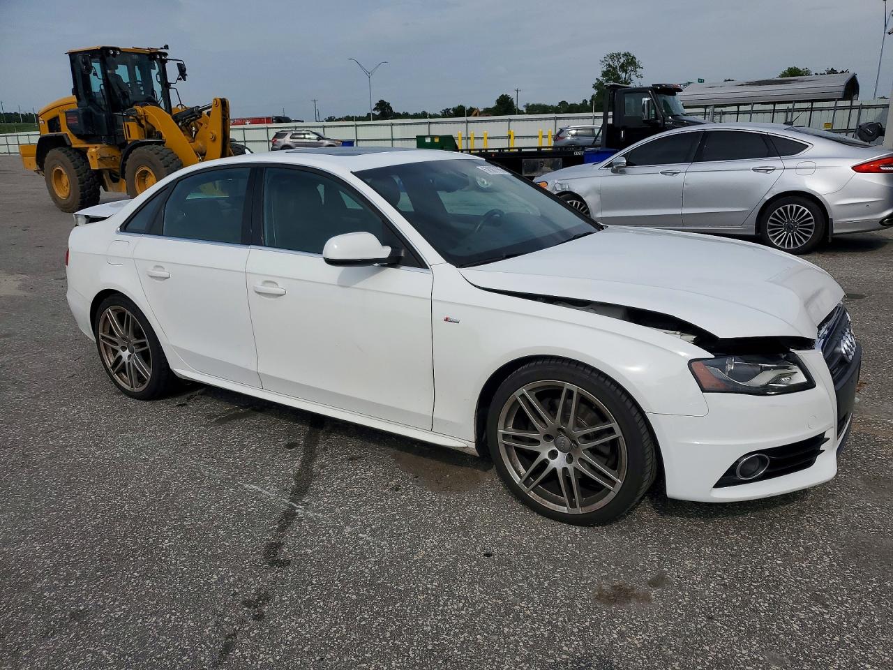 2010 Audi A4 Prestige White vin: WAUKFAFL4AN013530