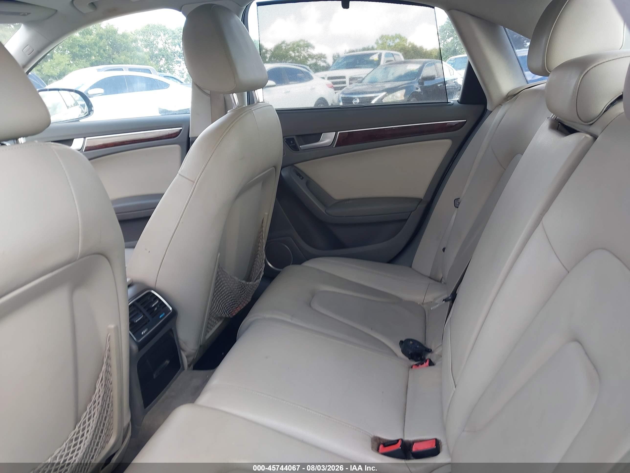 2011 Audi A4 2.0t Premium Black vin: WAUKFAFL4BN055018