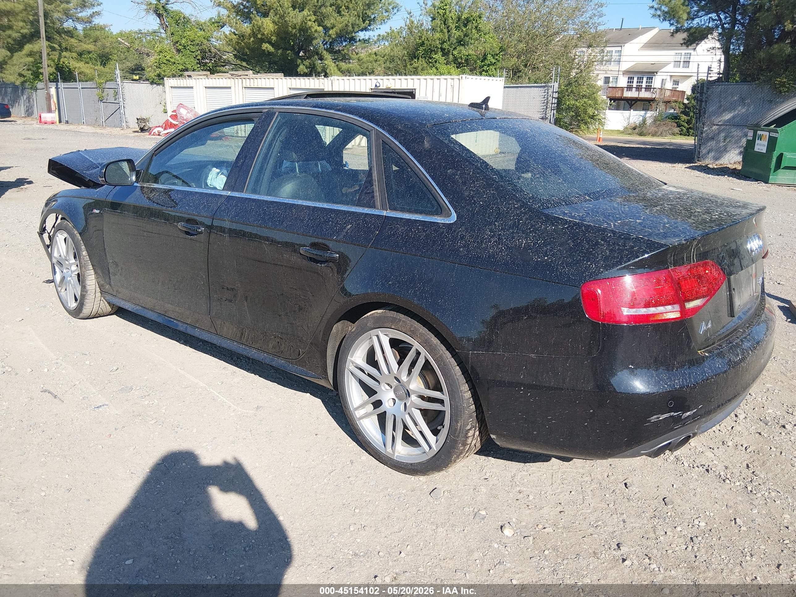 2011 Audi A4 2.0t Premium Black vin: WAUKFAFL5BA066407