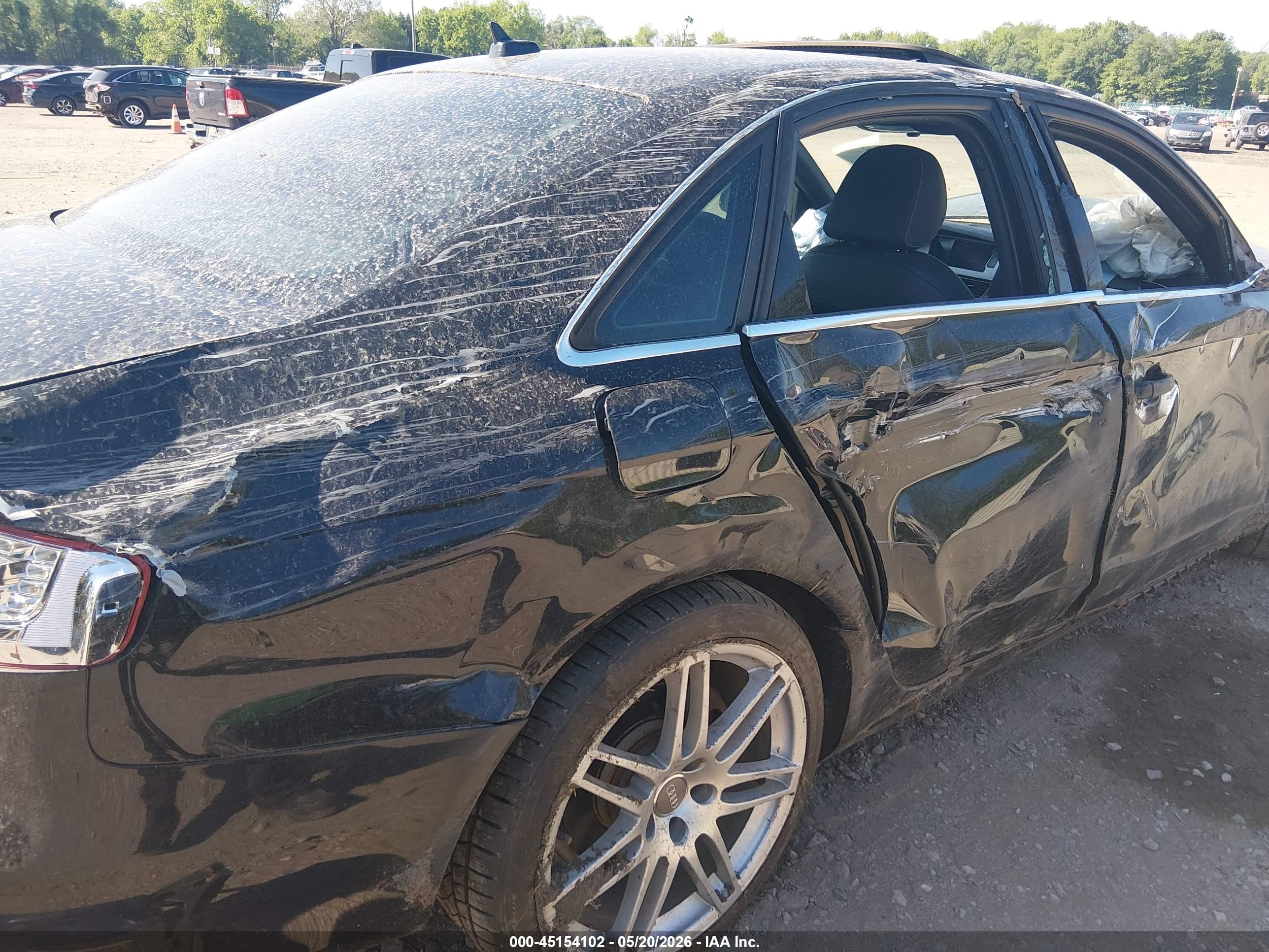 2011 Audi A4 2.0t Premium Black vin: WAUKFAFL5BA066407