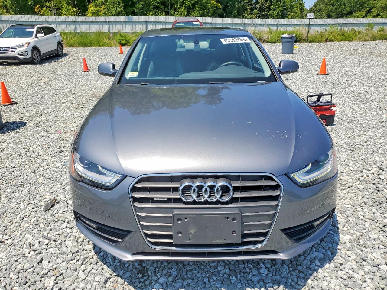 2013 Audi A4 Prestige Charcoal vin: WAUKFAFL5DN037713