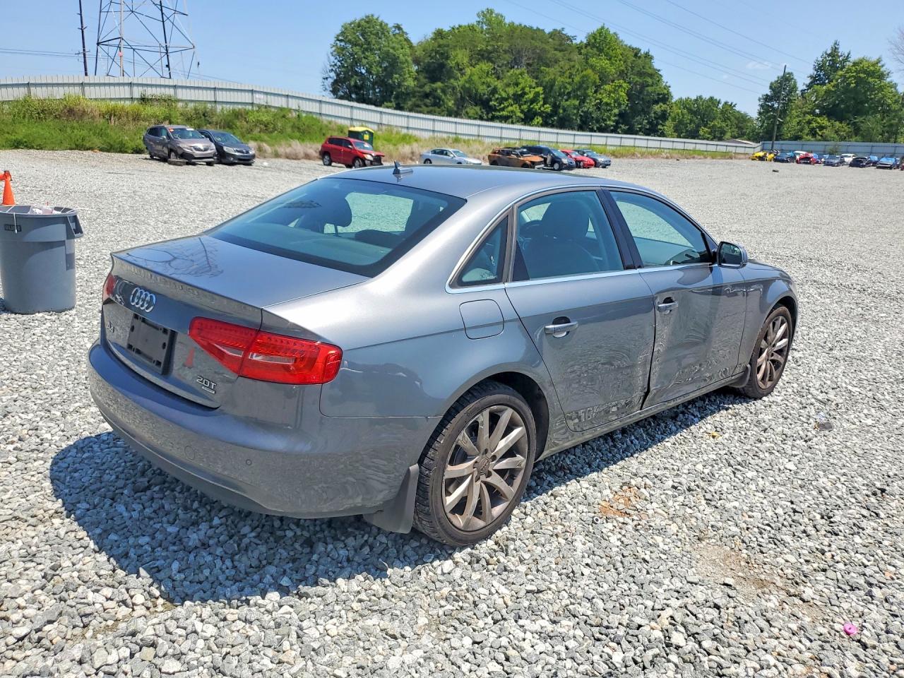 2013 Audi A4 Prestige Charcoal vin: WAUKFAFL5DN037713