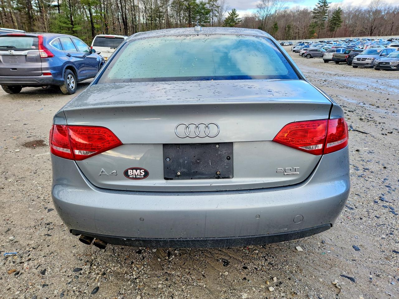 2011 Audi A4 Prestige Silver vin: WAUKFAFL9BN057072