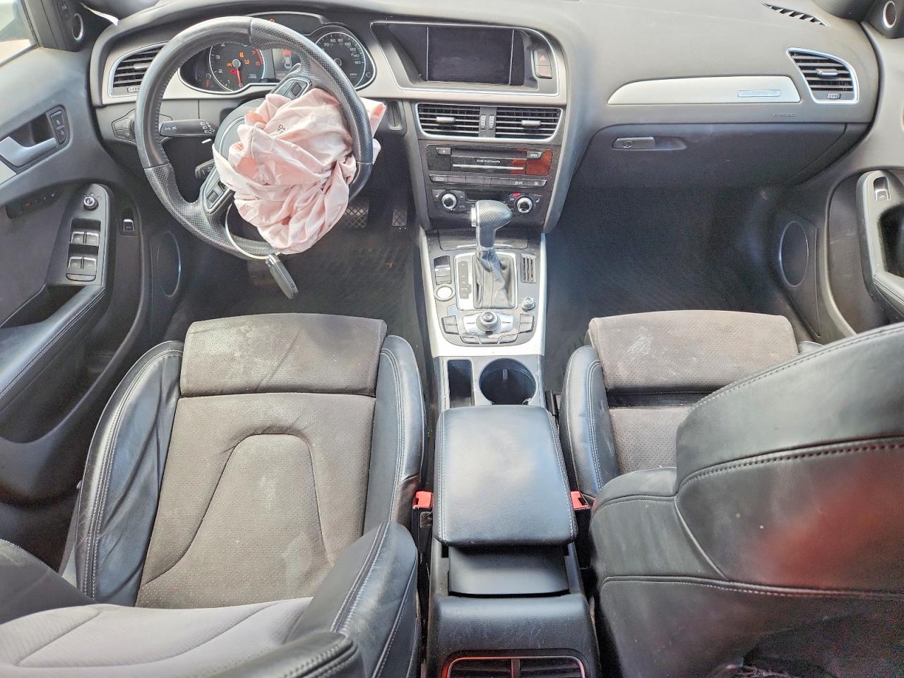 2014 Audi A4 Prestige White vin: WAUKFAFL9EN020799