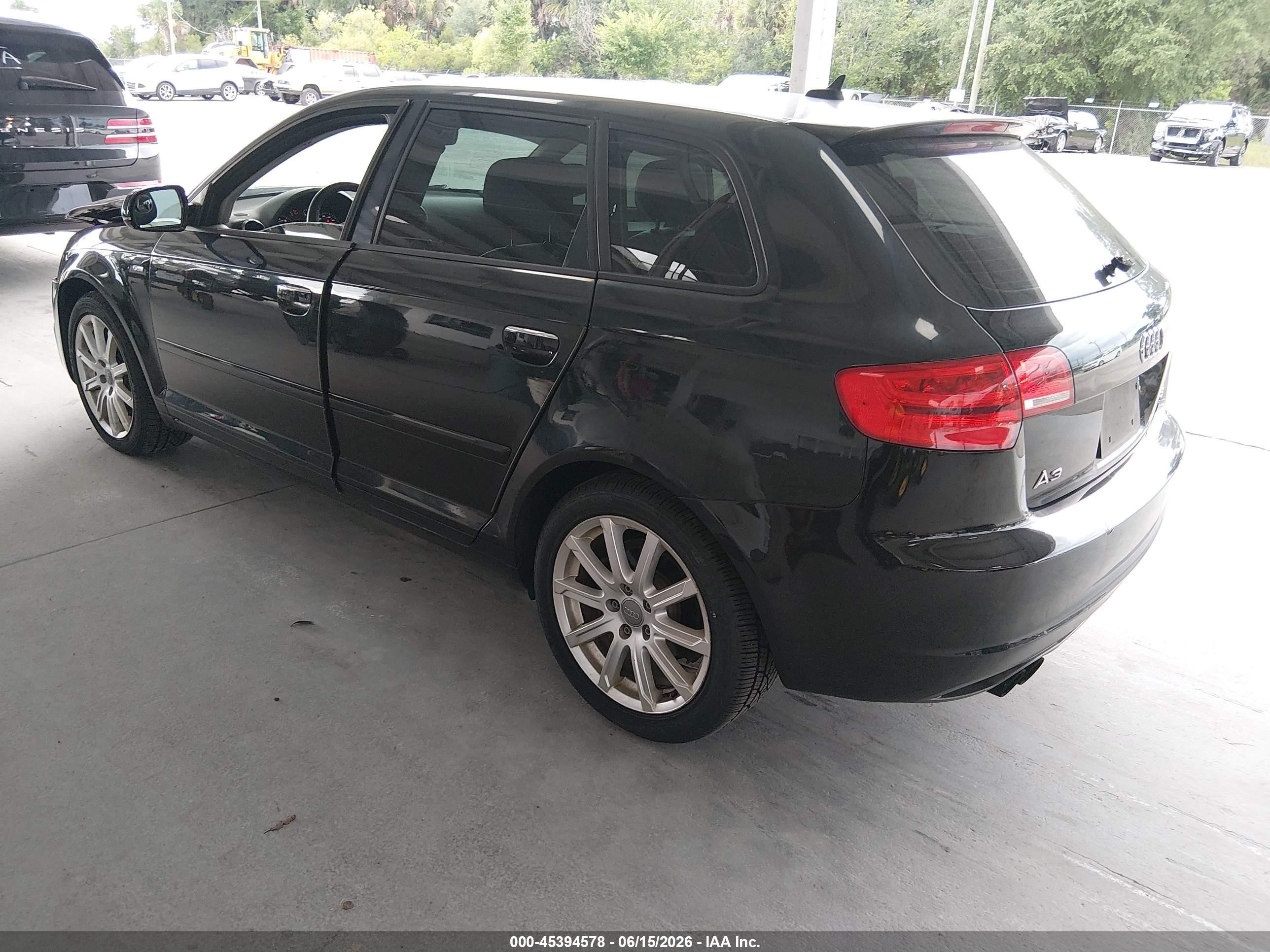 2012 Audi A3 2.0t Premium Plus Black vin: WAUKFAFM0CA008828