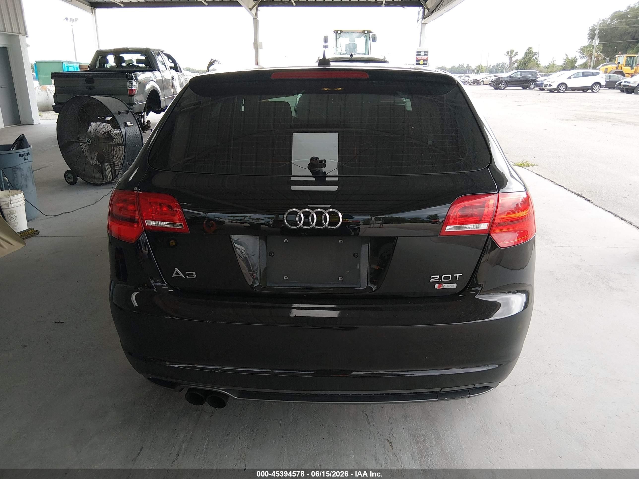 2012 Audi A3 2.0t Premium Plus Black vin: WAUKFAFM0CA008828