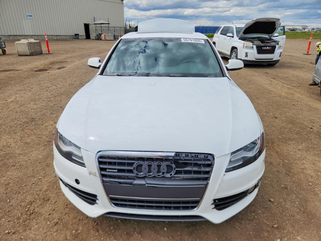 2011 Audi A4 Prestige White vin: WAUKFCFL0BA108901