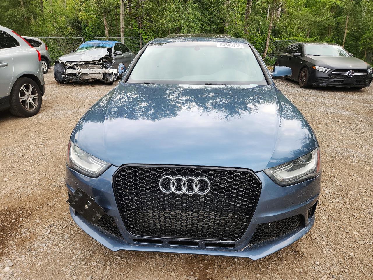 2015 Audi A4 Prestige Blue vin: WAUKFCFL7FN010558