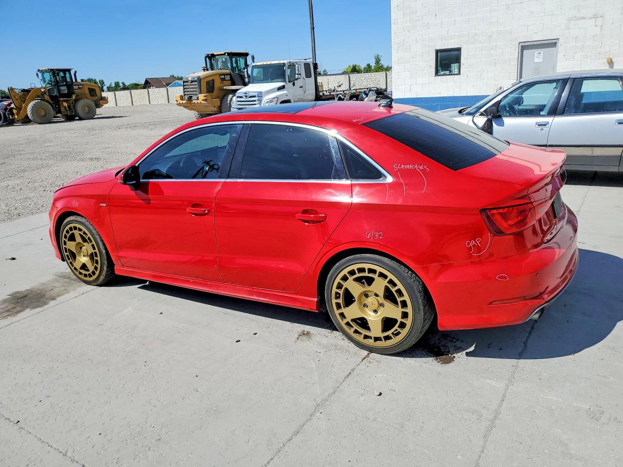 2015 Audi A3 Prestige S-line Красный vin: WAUKFGFF1F1062468