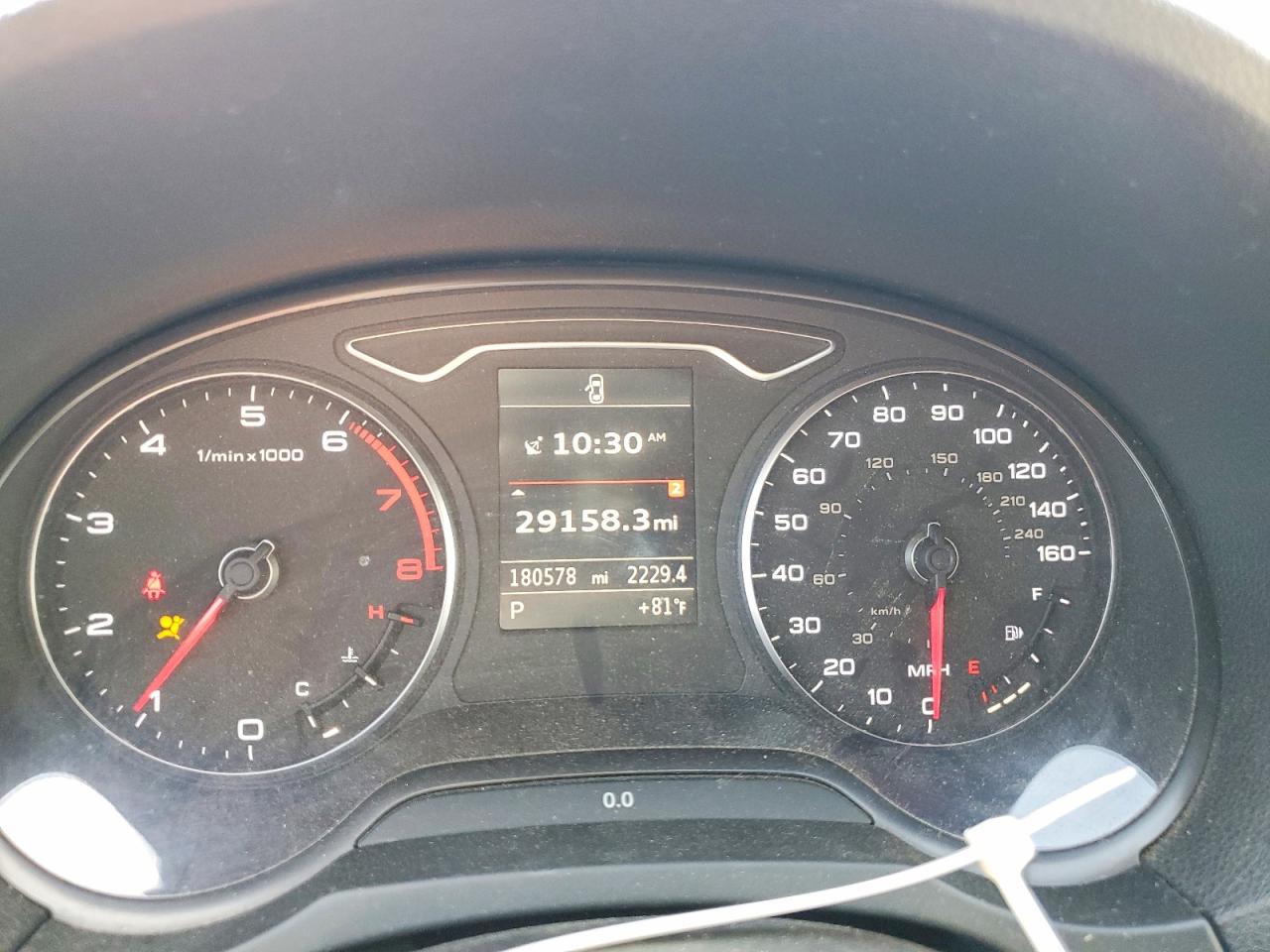 2015 Audi A3 Prestige S-line Красный vin: WAUKFGFF1F1062468