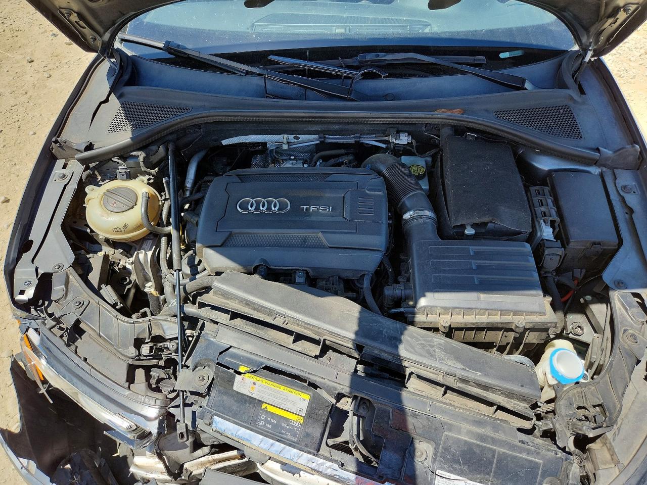 2015 Audi A3 Prestige S-line Gray vin: WAUKFGFF1F1099441