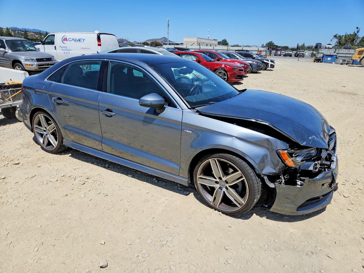 2015 Audi A3 Prestige S-line Gray vin: WAUKFGFF1F1099441