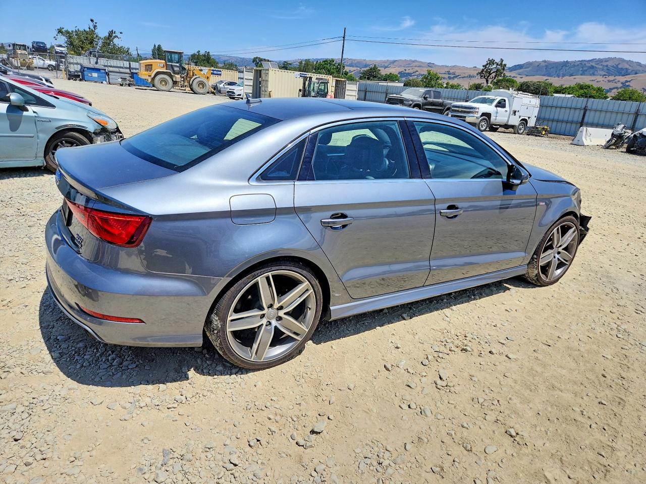 2015 Audi A3 Prestige S-line Gray vin: WAUKFGFF1F1099441
