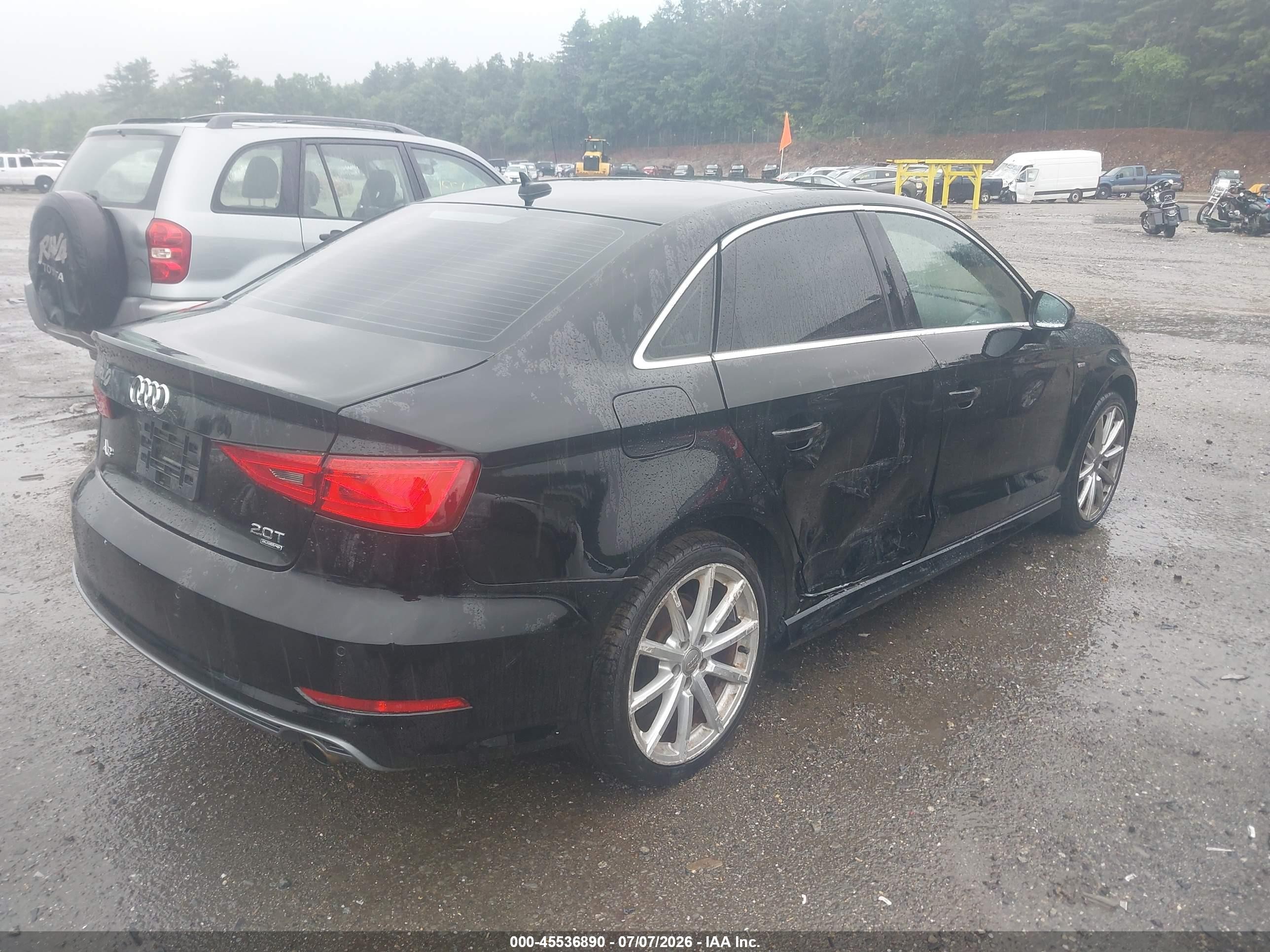 2015 Audi A3 2.0t Premium Black vin: WAUKFGFF5F1006971