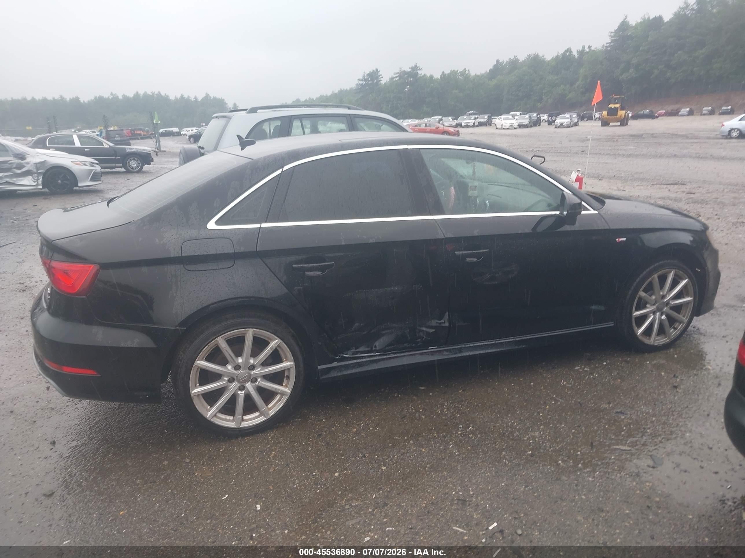 2015 Audi A3 2.0t Premium Black vin: WAUKFGFF5F1006971
