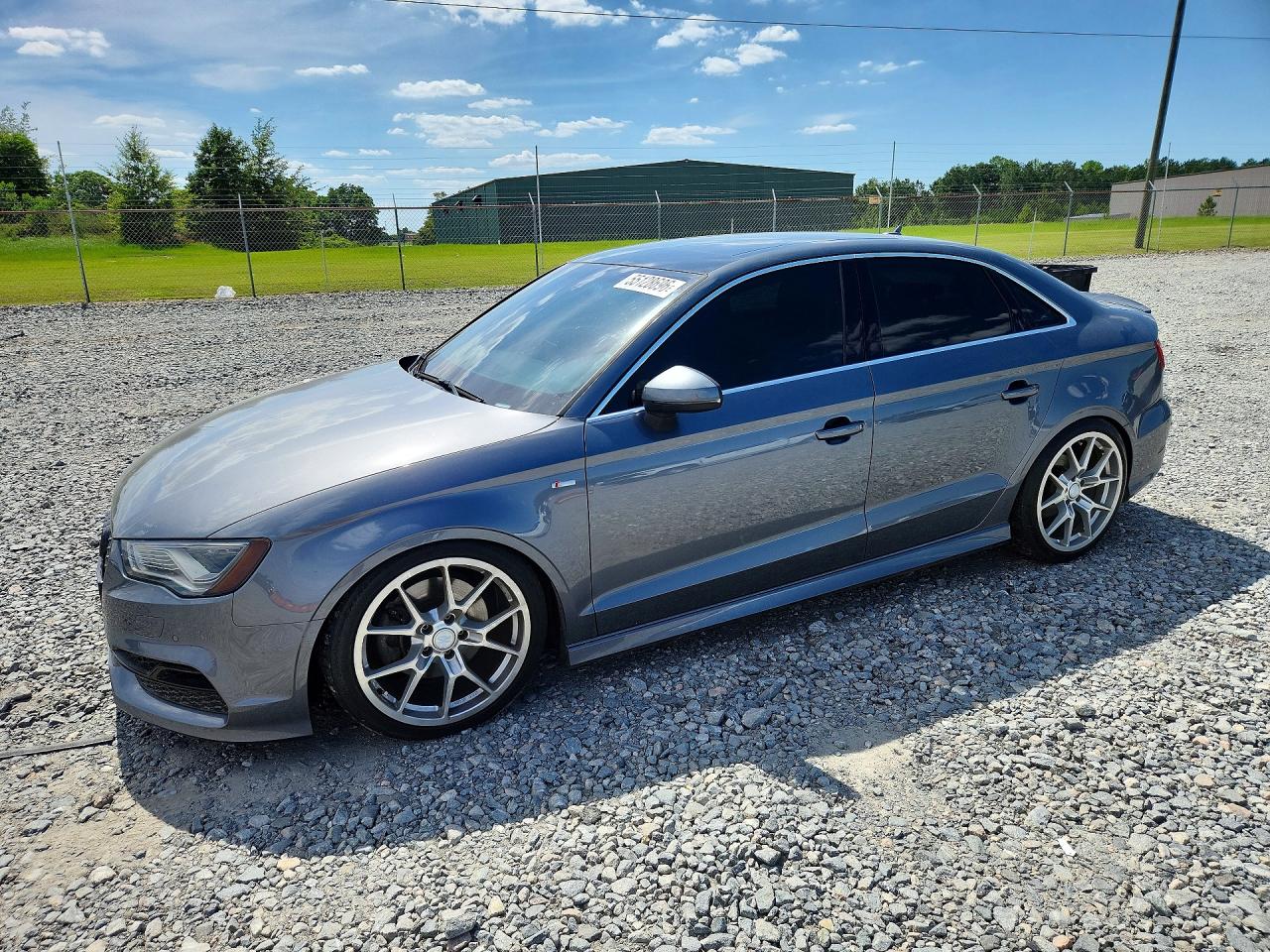 2015 Audi A3 Prestige S-line Gray vin: WAUKFGFF7F1028471