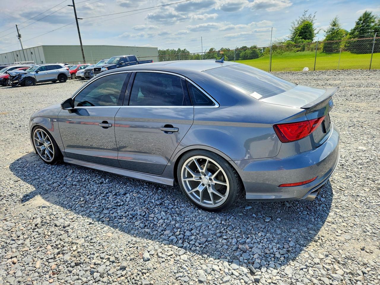 2015 Audi A3 Prestige S-line Gray vin: WAUKFGFF7F1028471