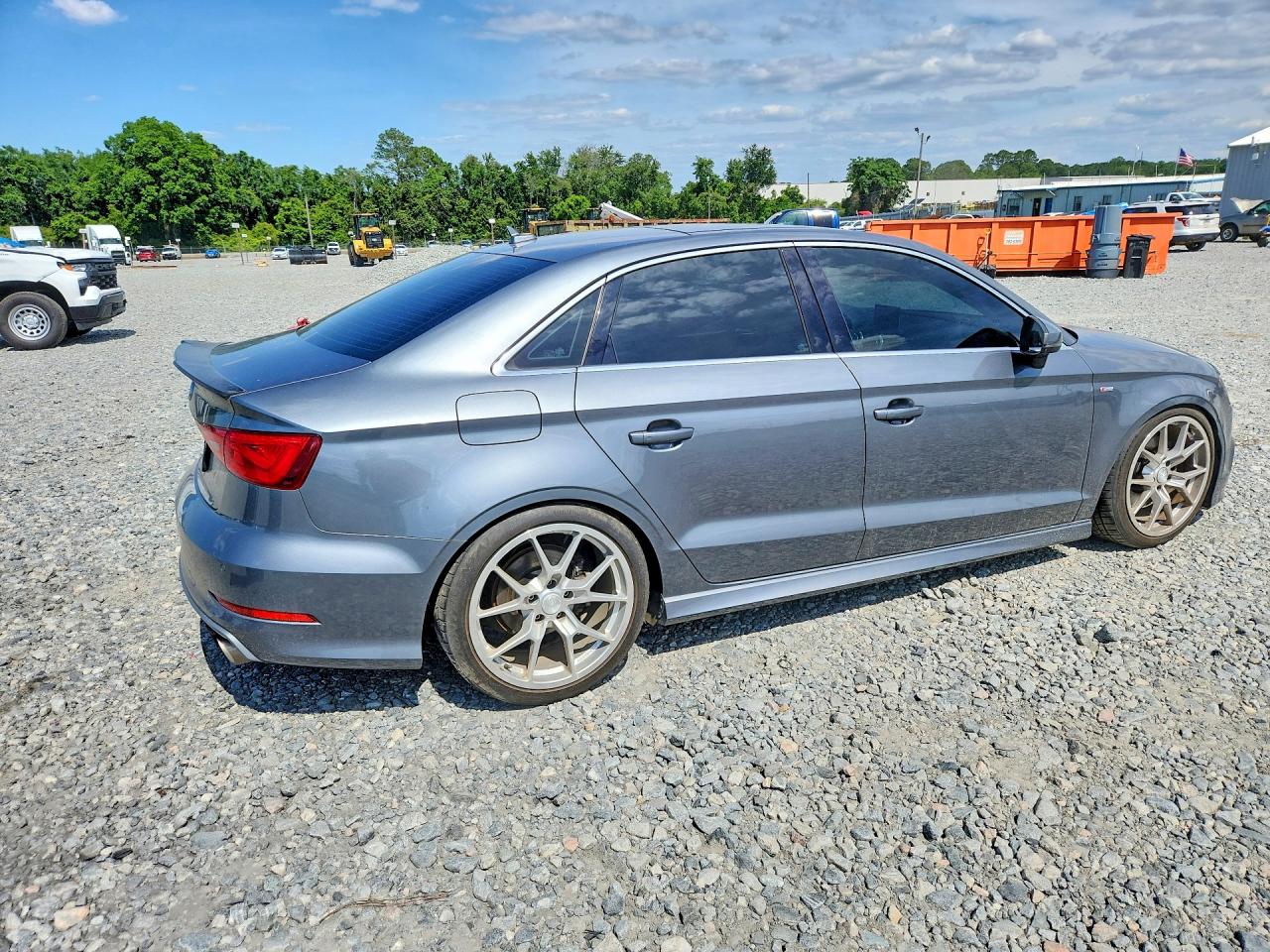 2015 Audi A3 Prestige S-line Gray vin: WAUKFGFF7F1028471