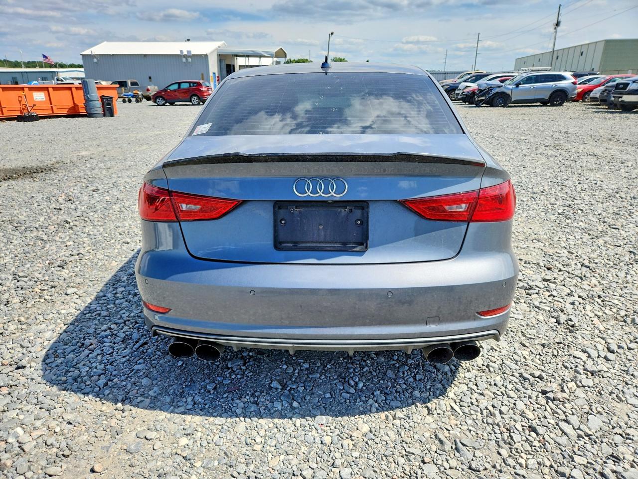 2015 Audi A3 Prestige S-line Gray vin: WAUKFGFF7F1028471