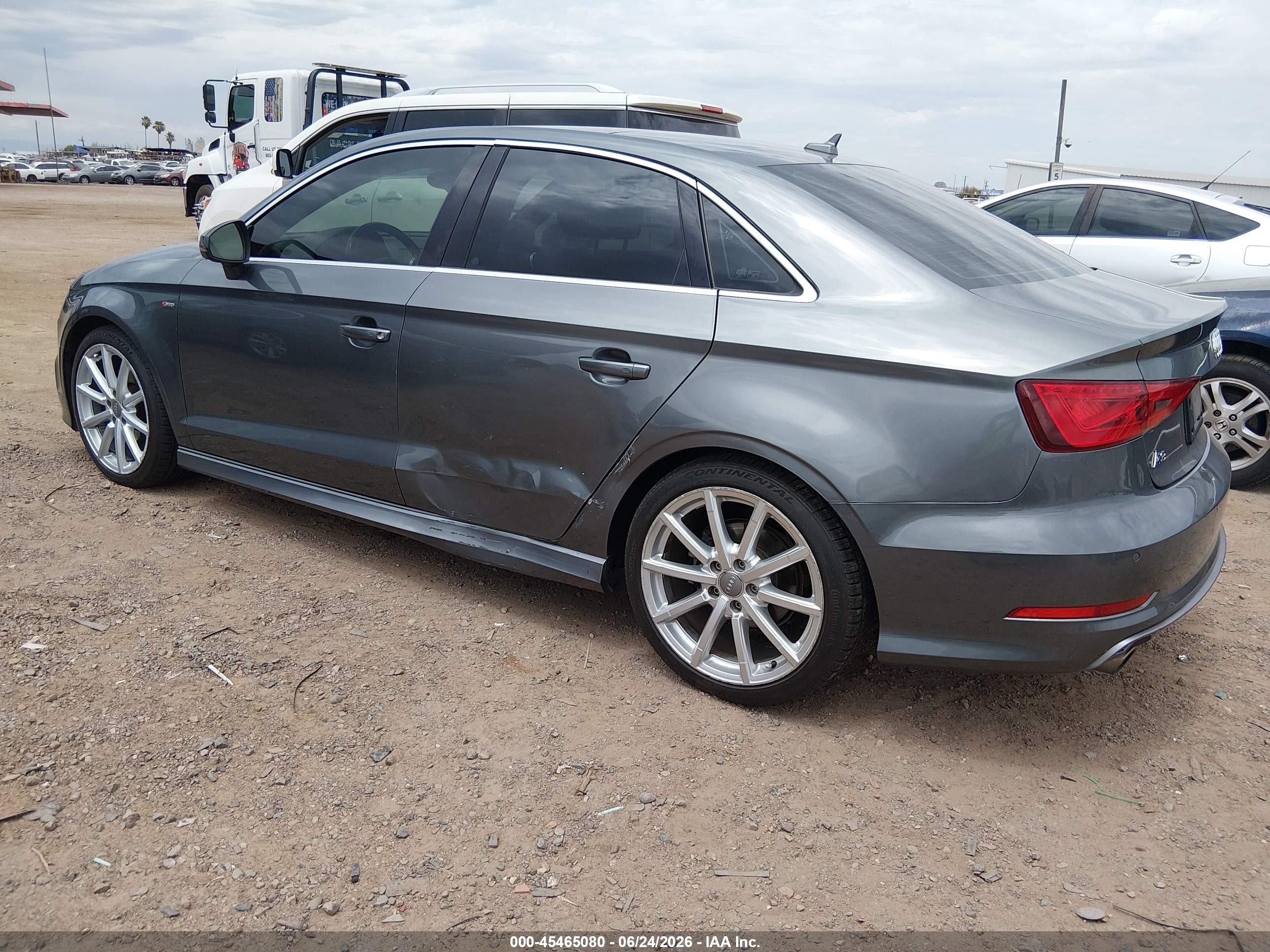 2015 Audi A3 2.0t Premium Gray vin: WAUKFGFF8F1043688