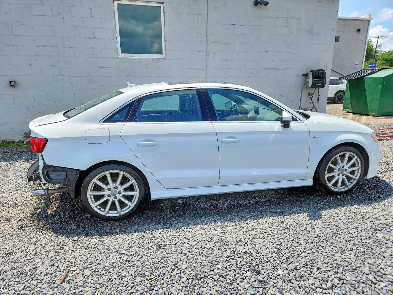 2015 Audi A3 Prestige S-line White vin: WAUKFGFF8F1081390