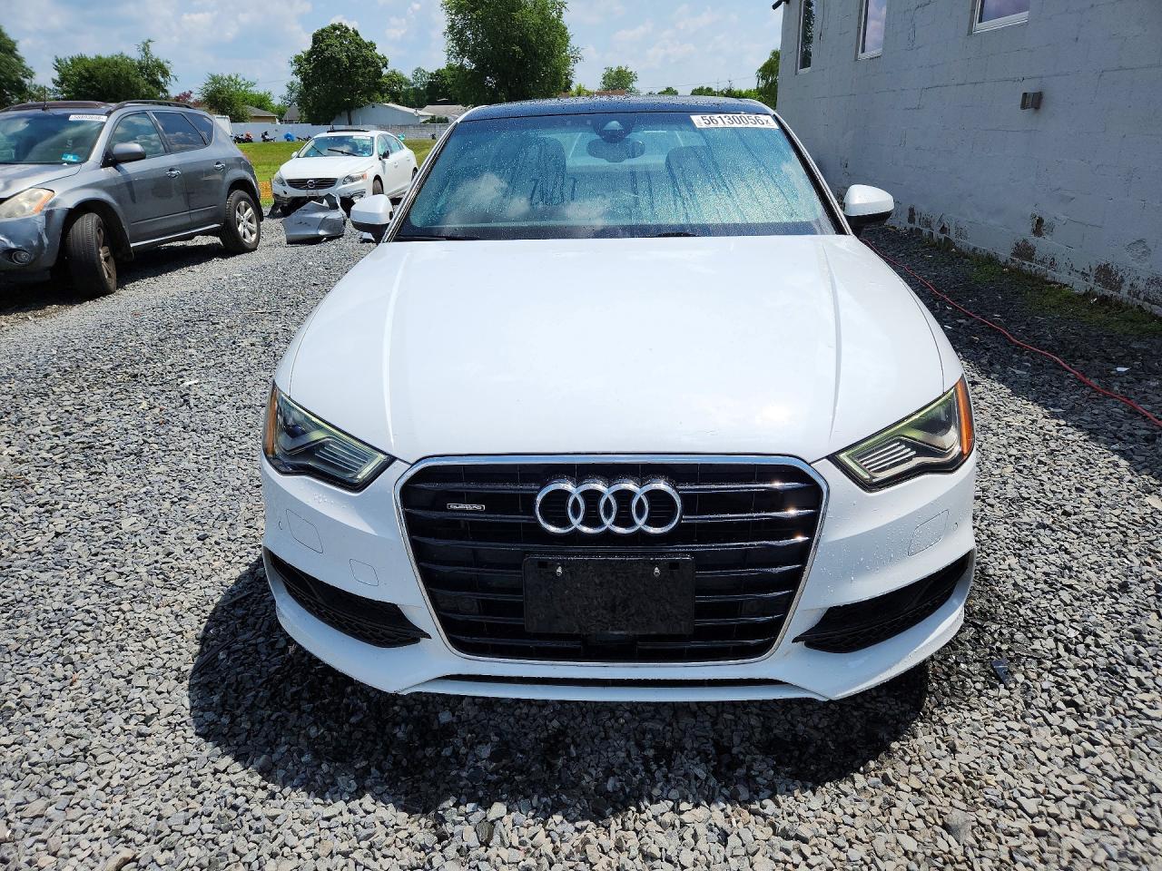 2015 Audi A3 Prestige S-line White vin: WAUKFGFF8F1081390