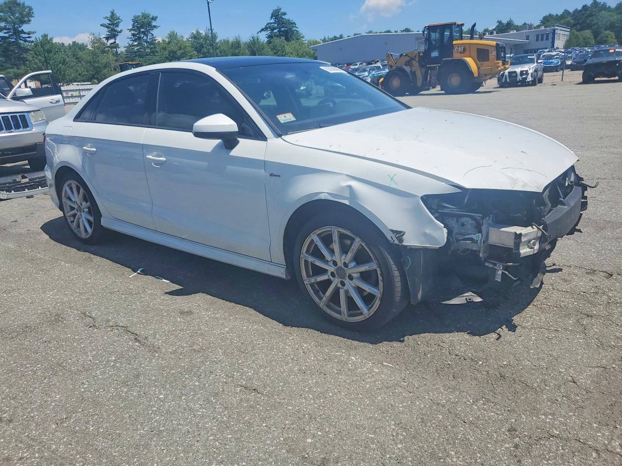 2015 Audi A3 Prestige S-line White vin: WAUKFGFF9F1000980