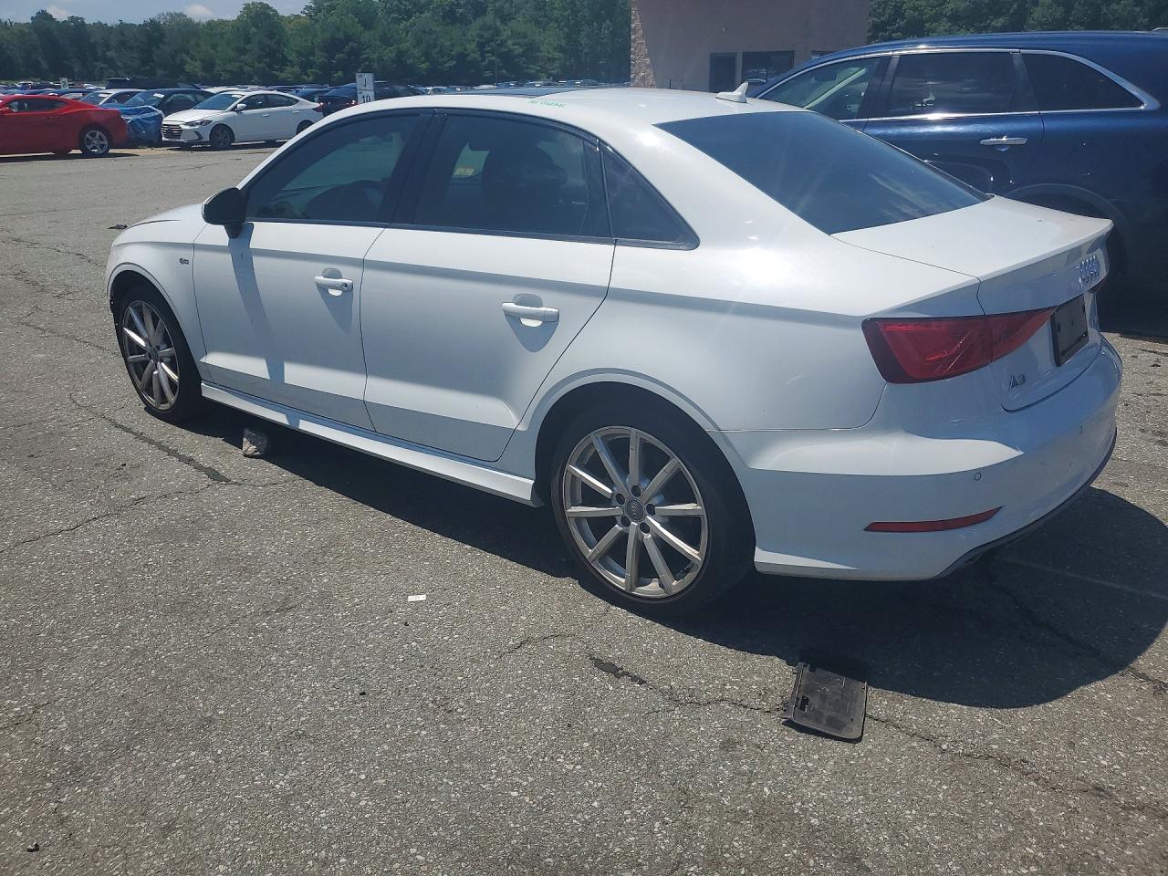 2015 Audi A3 Prestige S-line White vin: WAUKFGFF9F1000980