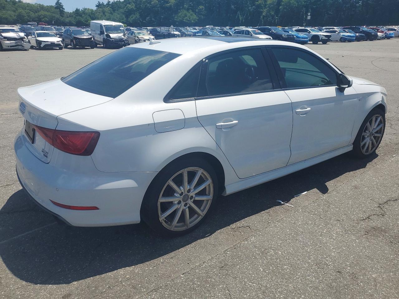 2015 Audi A3 Prestige S-line White vin: WAUKFGFF9F1000980