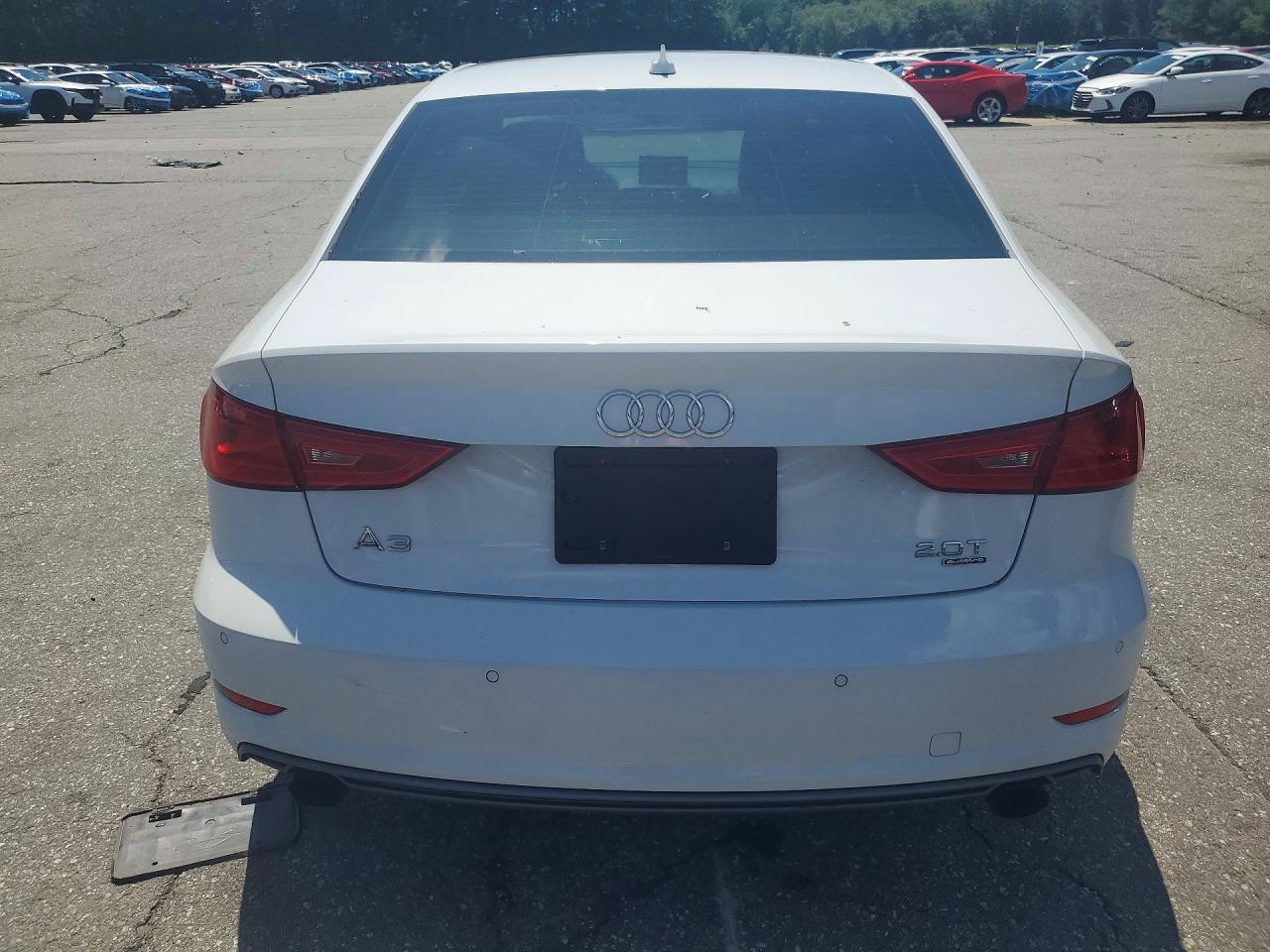 2015 Audi A3 Prestige S-line White vin: WAUKFGFF9F1000980