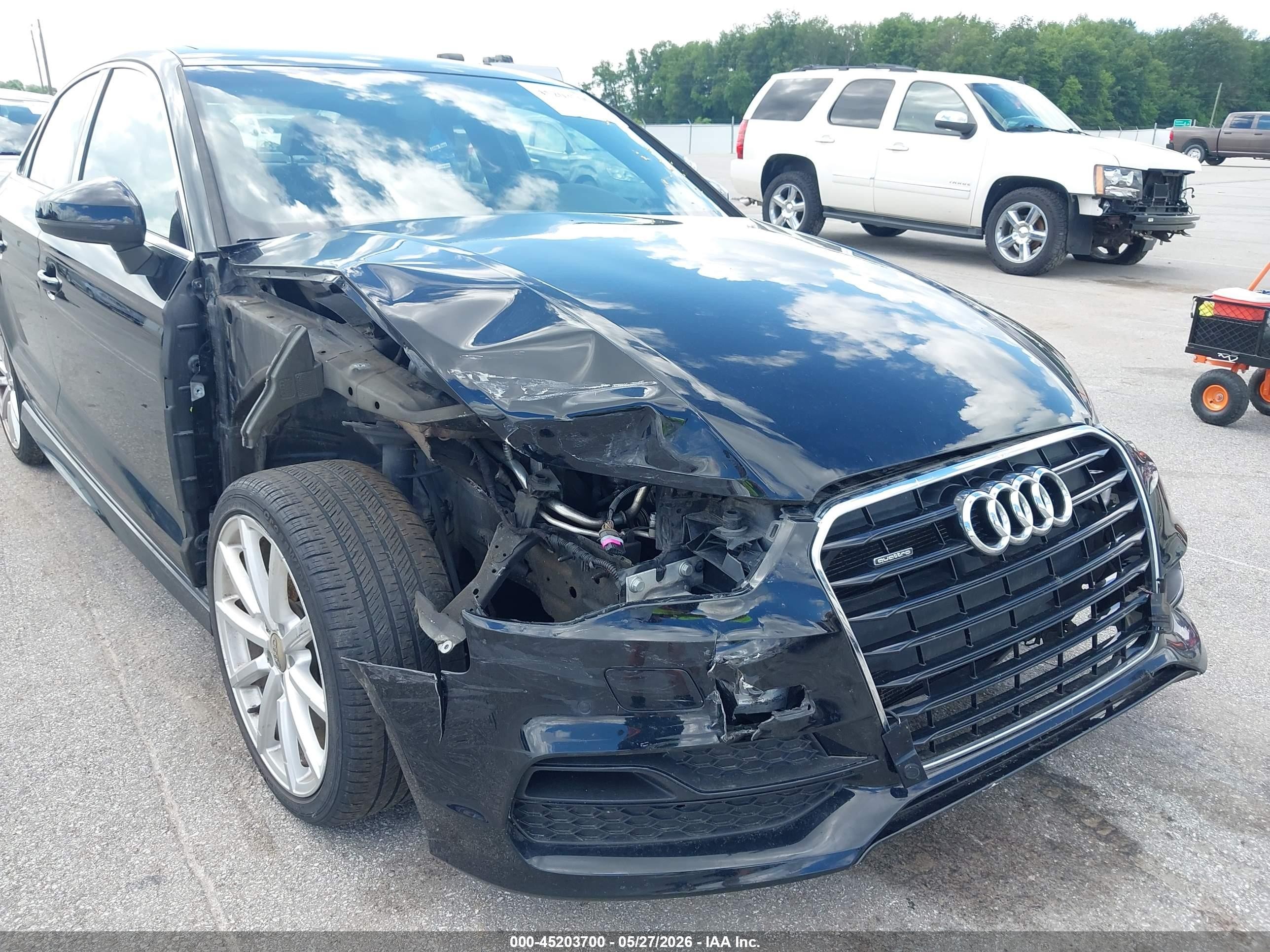 2015 Audi A3 2.0t Premium Black vin: WAUKFGFF9F1007055