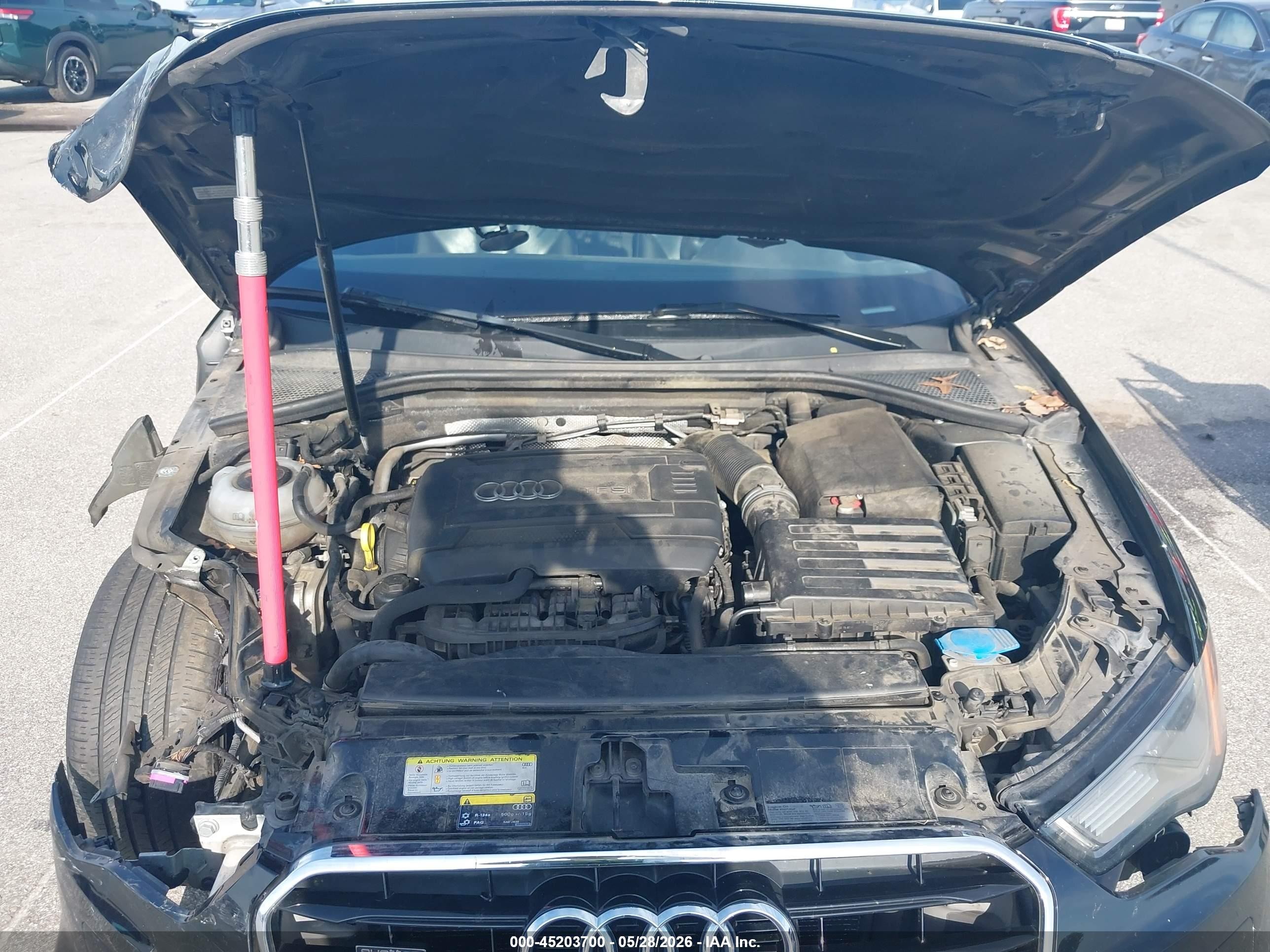 2015 Audi A3 2.0t Premium Black vin: WAUKFGFF9F1007055