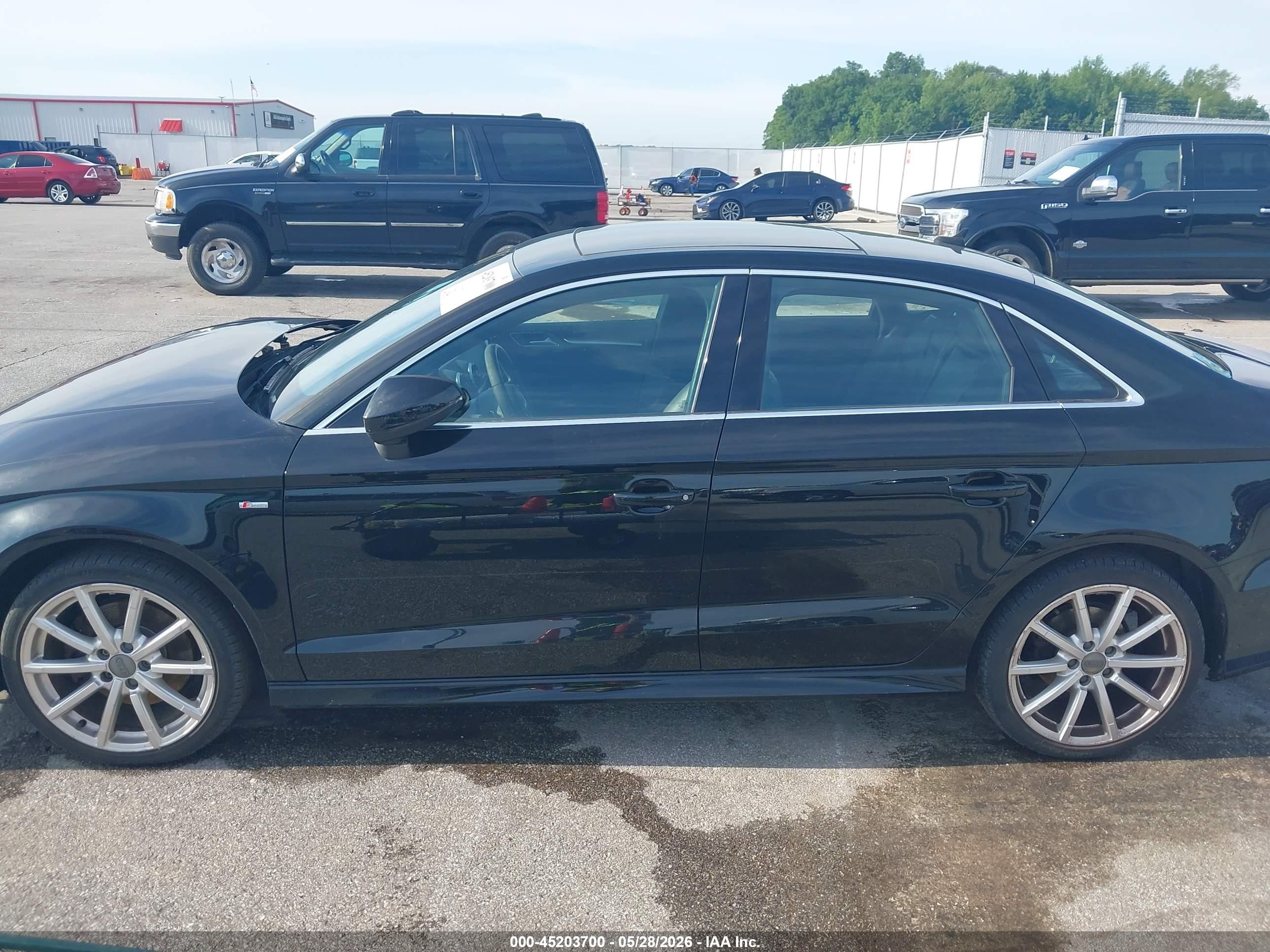 2015 Audi A3 2.0t Premium Black vin: WAUKFGFF9F1007055