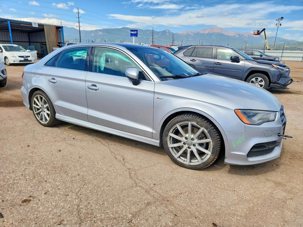 2015 Audi A3 Prestige S-line Silver vin: WAUKFHFF0F1058904