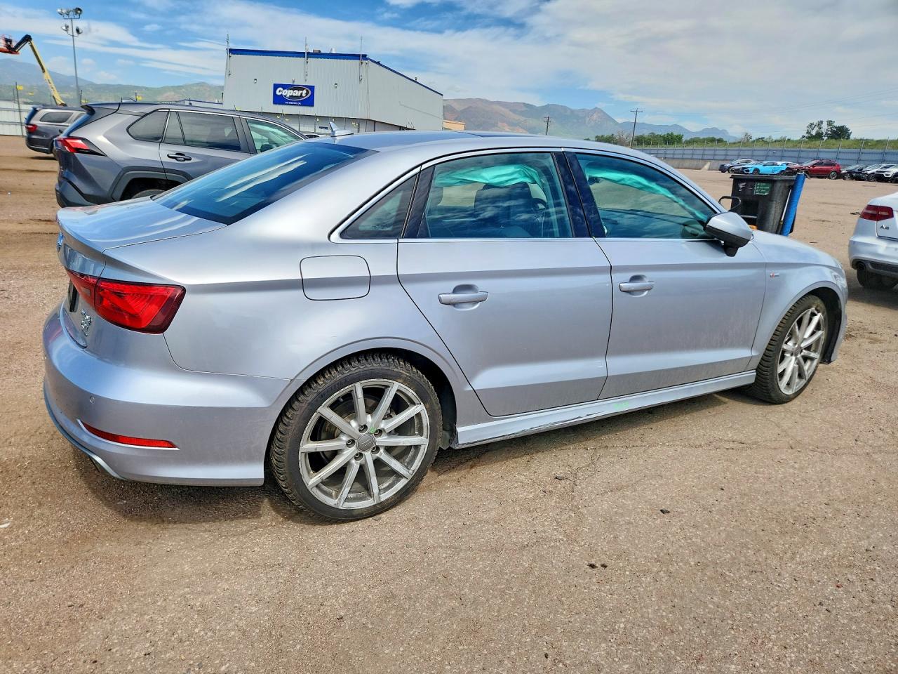 2015 Audi A3 Prestige S-line Silver vin: WAUKFHFF0F1058904