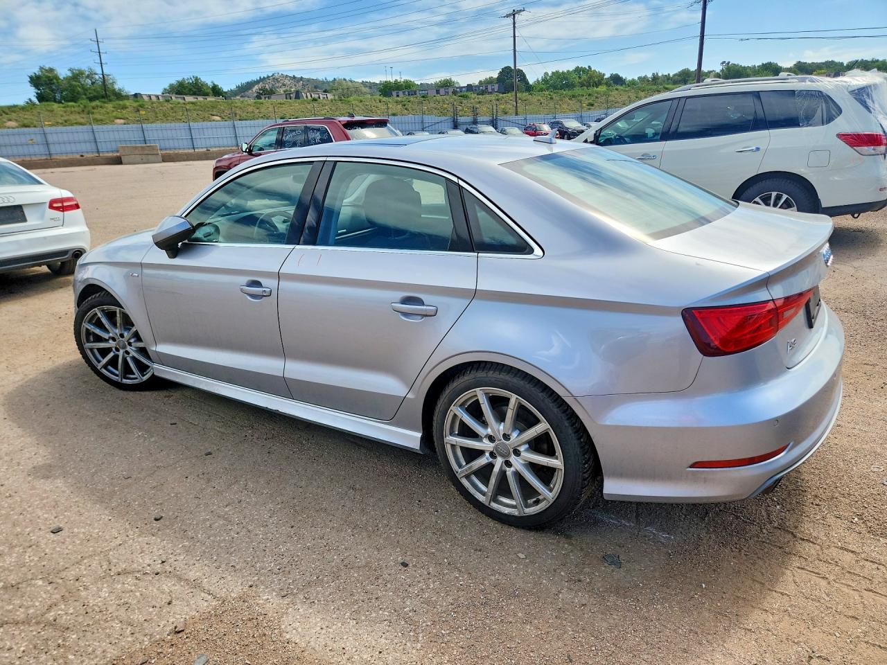 2015 Audi A3 Prestige S-line Silver vin: WAUKFHFF0F1058904