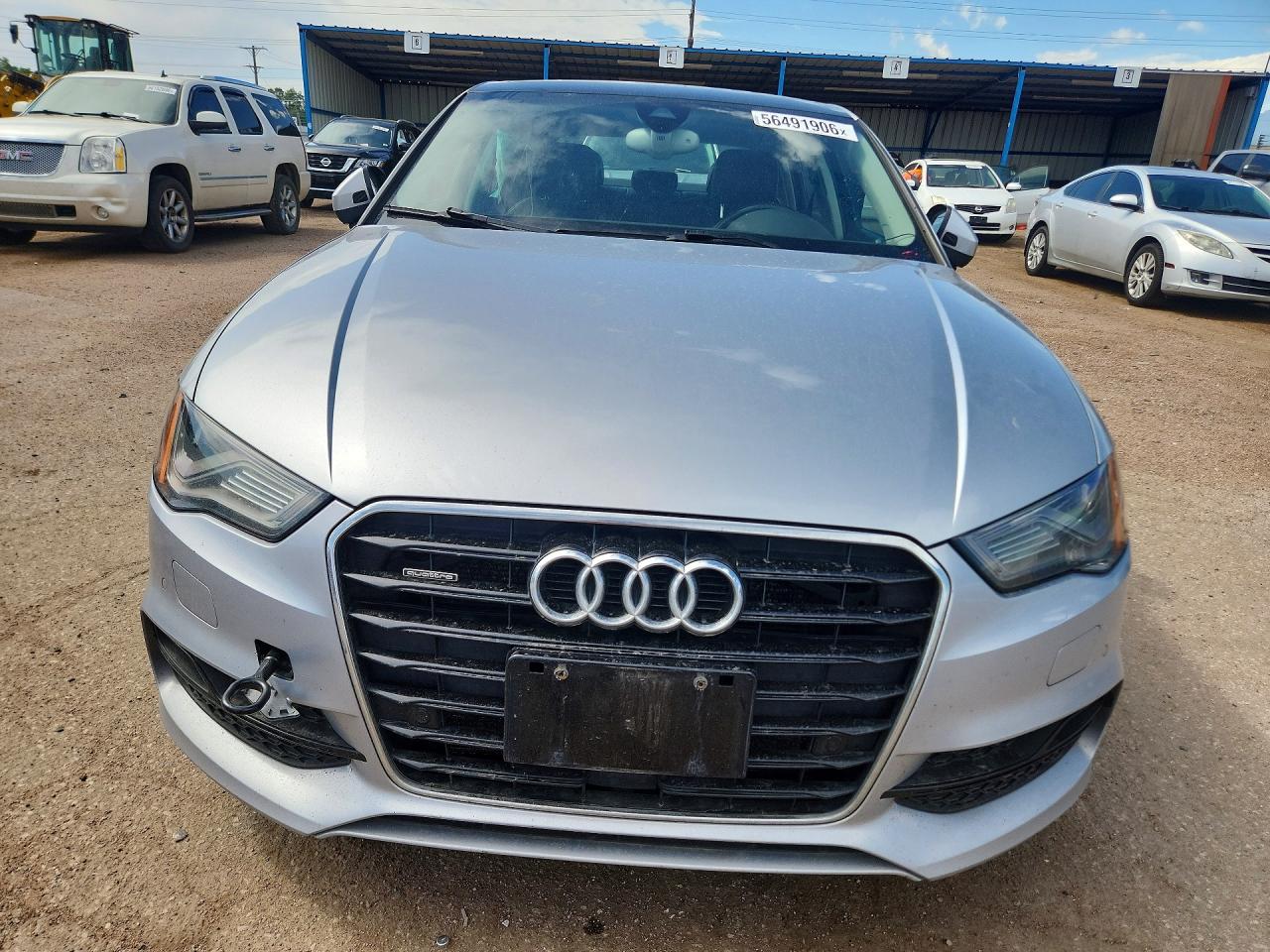 2015 Audi A3 Prestige S-line Silver vin: WAUKFHFF0F1058904
