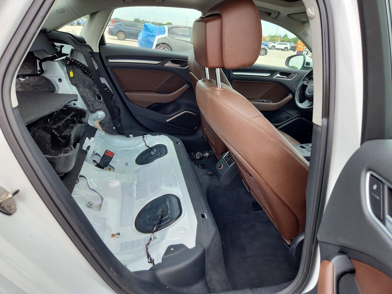 2015 Audi A3 Prestige S-line White vin: WAUKFHFF3F1021622