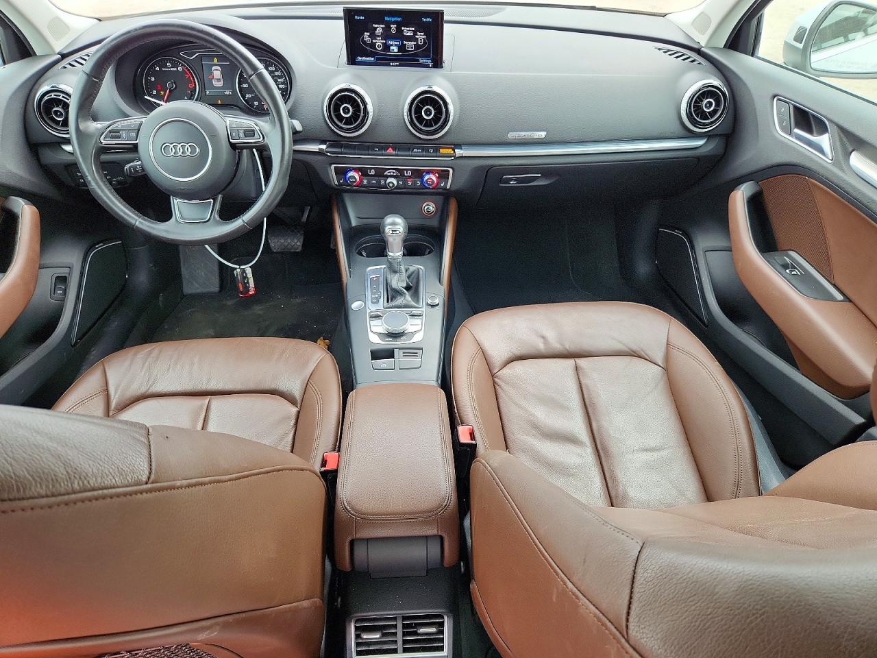2015 Audi A3 Prestige S-line White vin: WAUKFHFF3F1021622