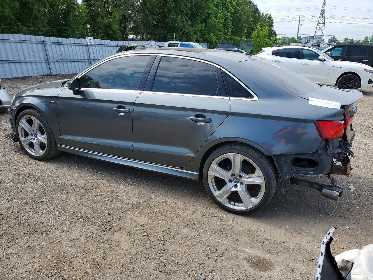 2015 Audi A3 Prestige S-line Gray vin: WAUKFRFF4F1002986