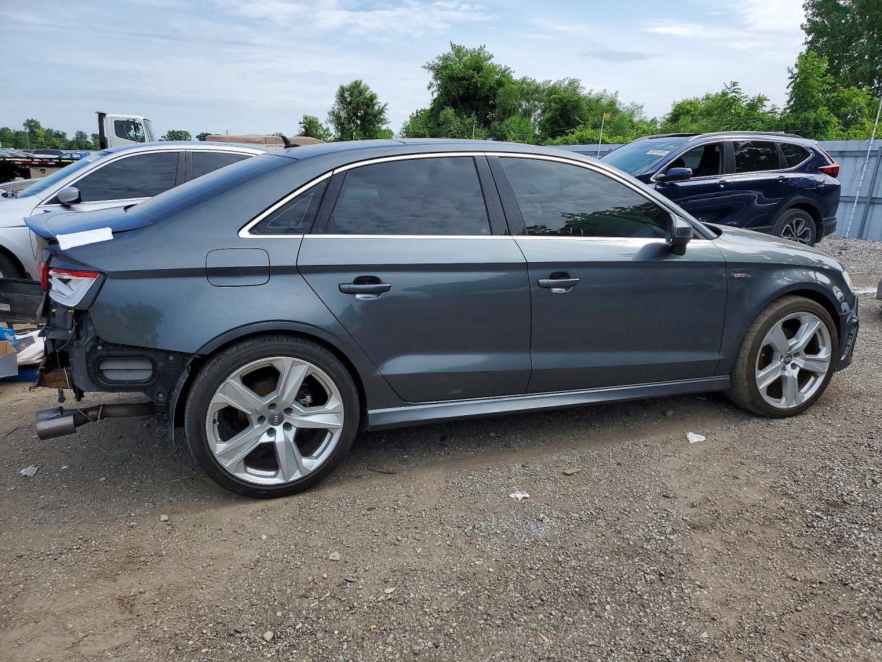 2015 Audi A3 Prestige S-line Gray vin: WAUKFRFF4F1002986