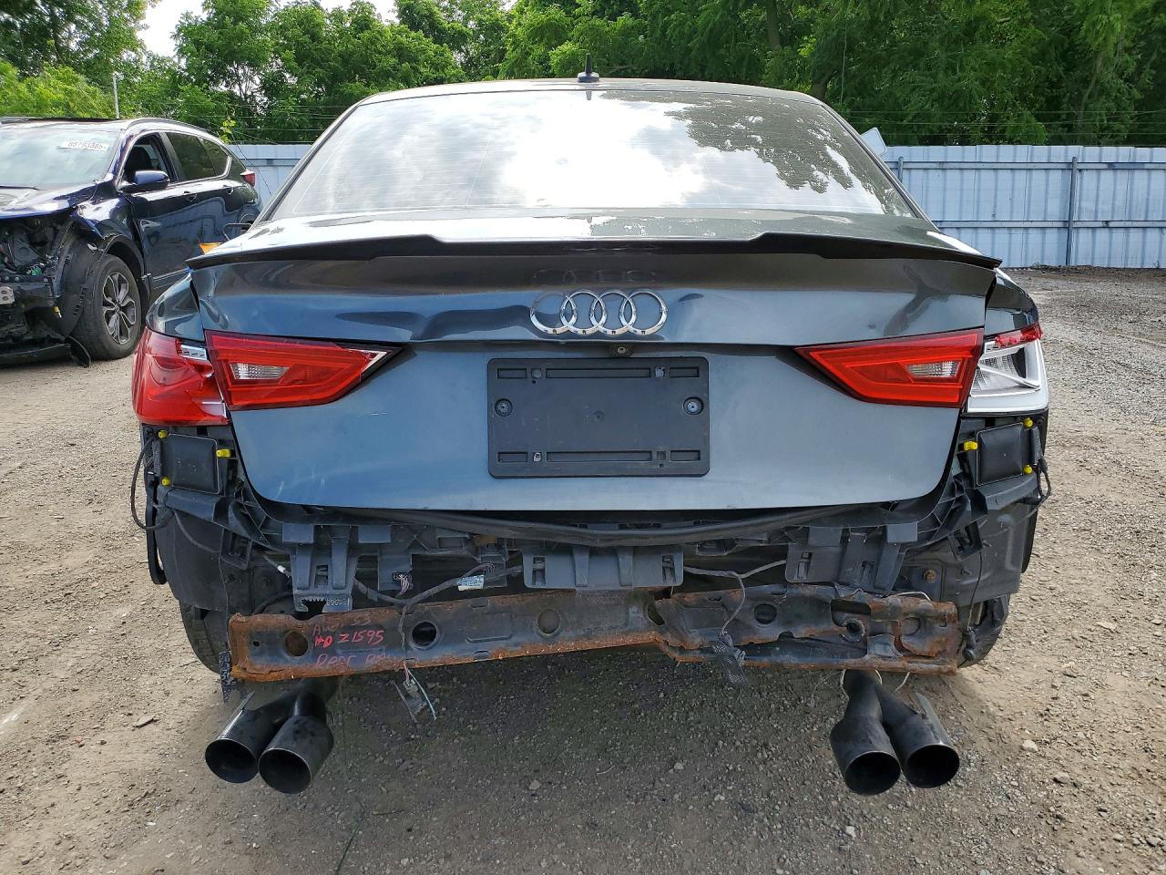 2015 Audi A3 Prestige S-line Gray vin: WAUKFRFF4F1002986